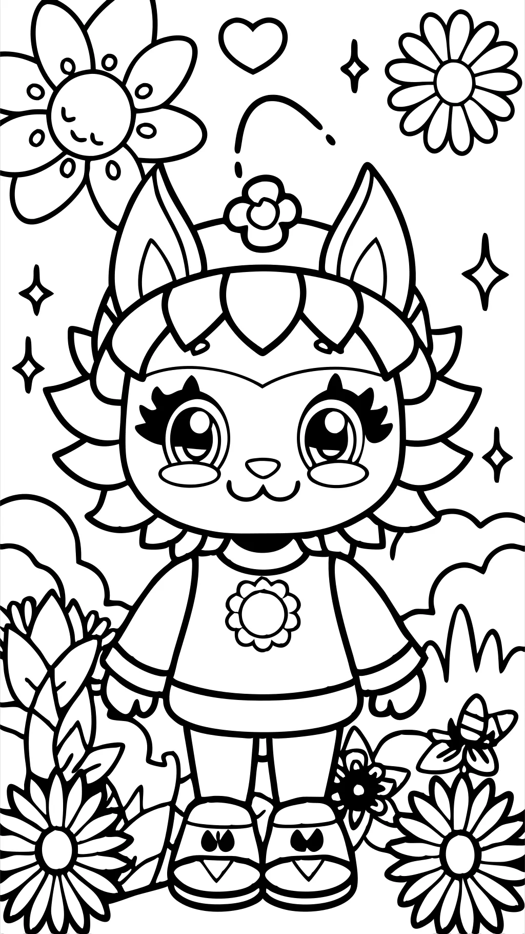 gacha life coloring pages